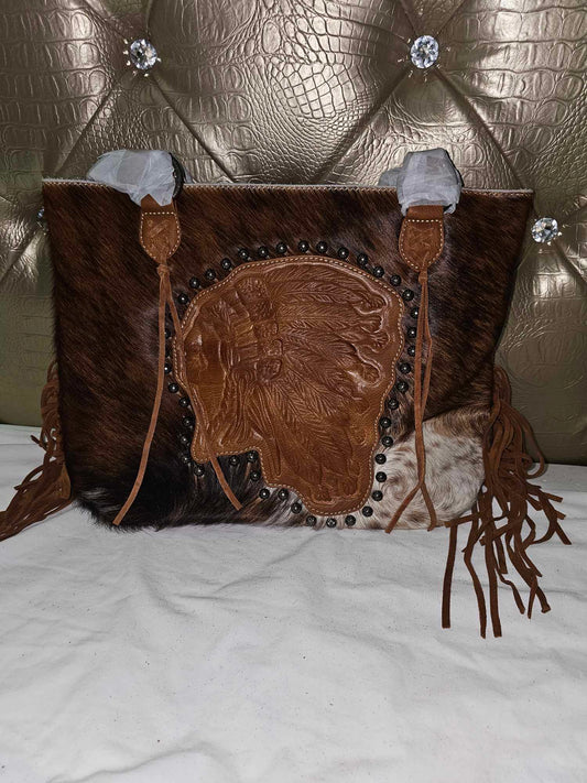 Hide on montana west purse